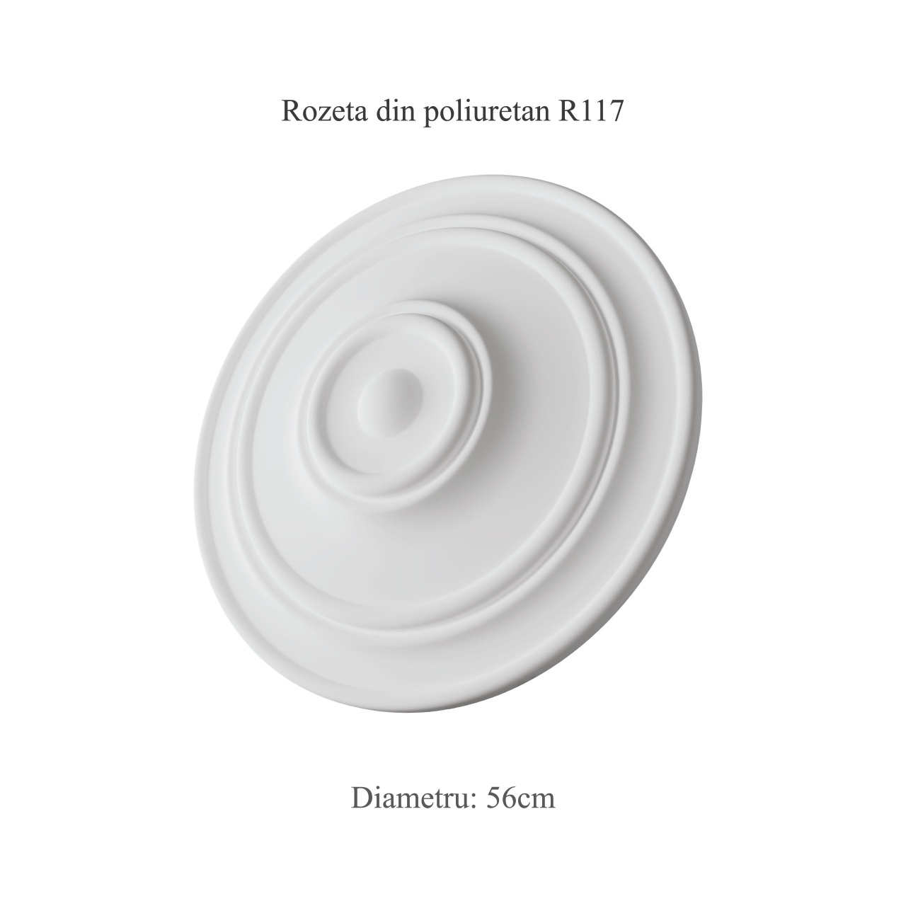 Rozeta din poliuretan R117 - Ø 56 cm - 2 | YEO