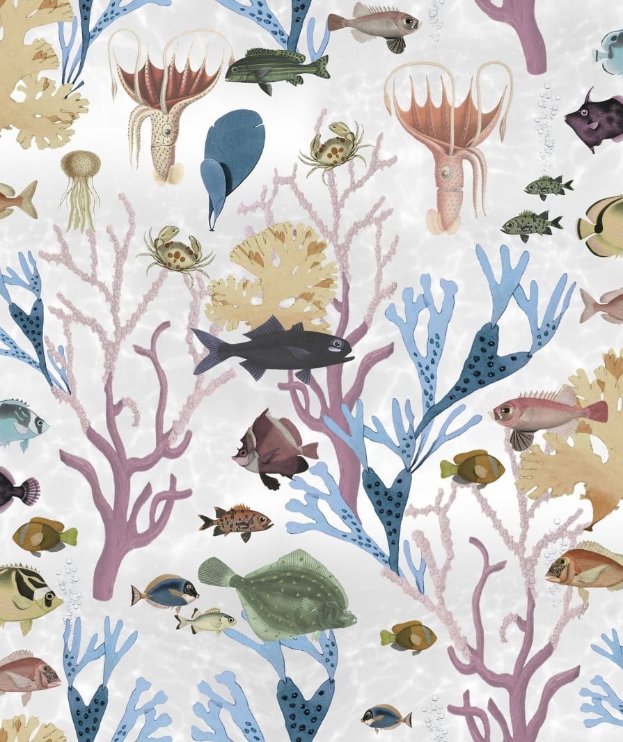 Tapet Aquarium, Pastel, Rebel Walls - 2