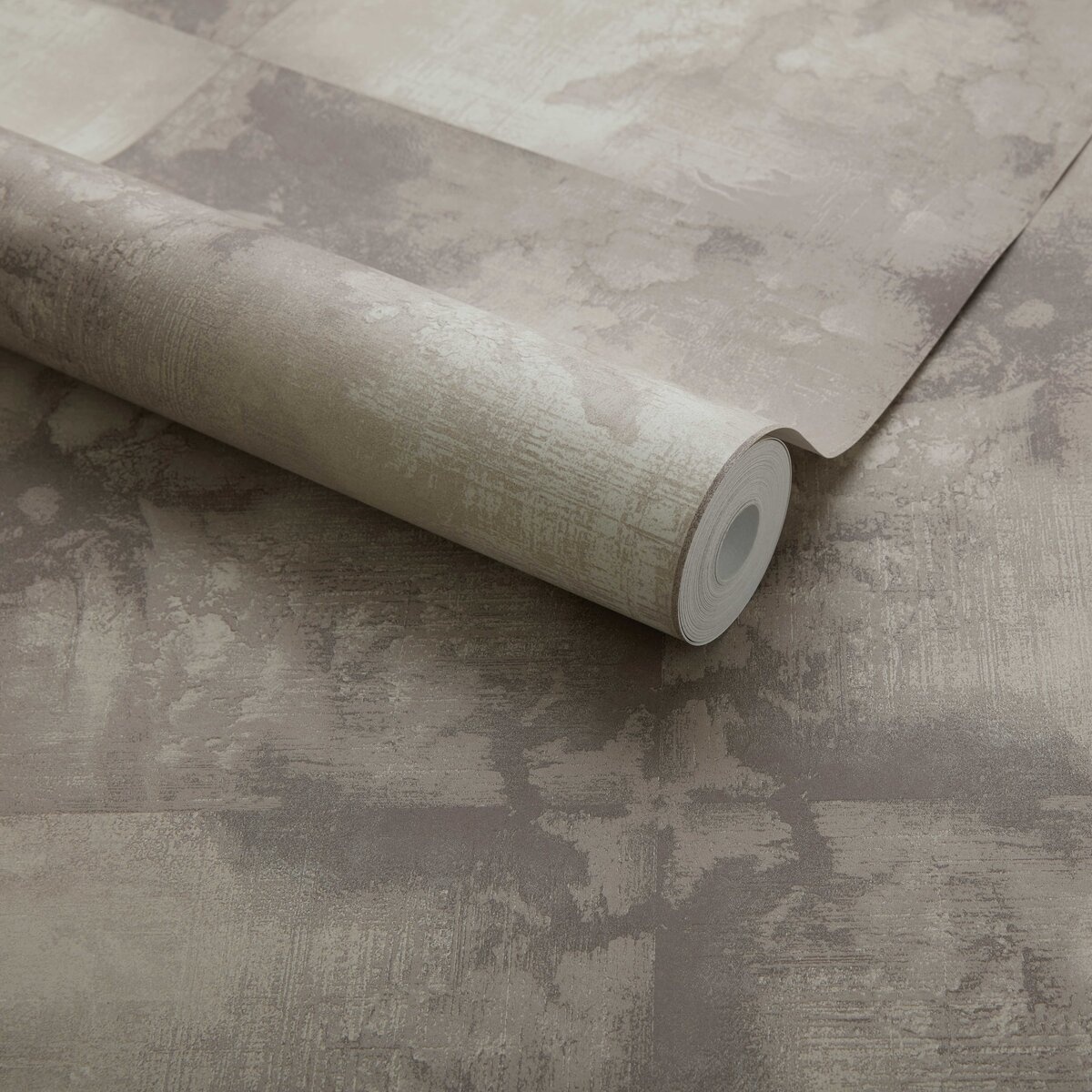 Tapet, Crystalline, Carnelian Brown Luxury Tile, 1838 Wallcoverings, 5.3mp / rola - 2