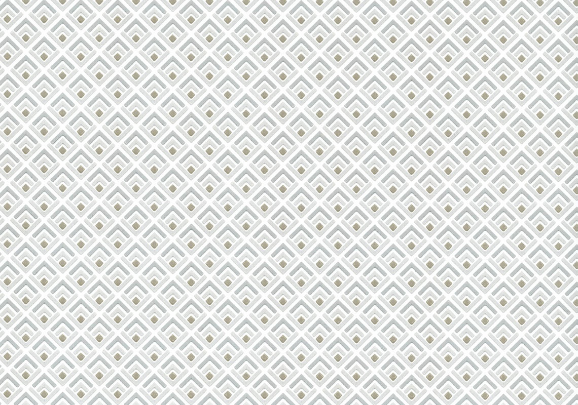 Tapet, Gio, Denim Grey Luxury Geometric, 1838 Wallcoverings, 5.3mp / rola