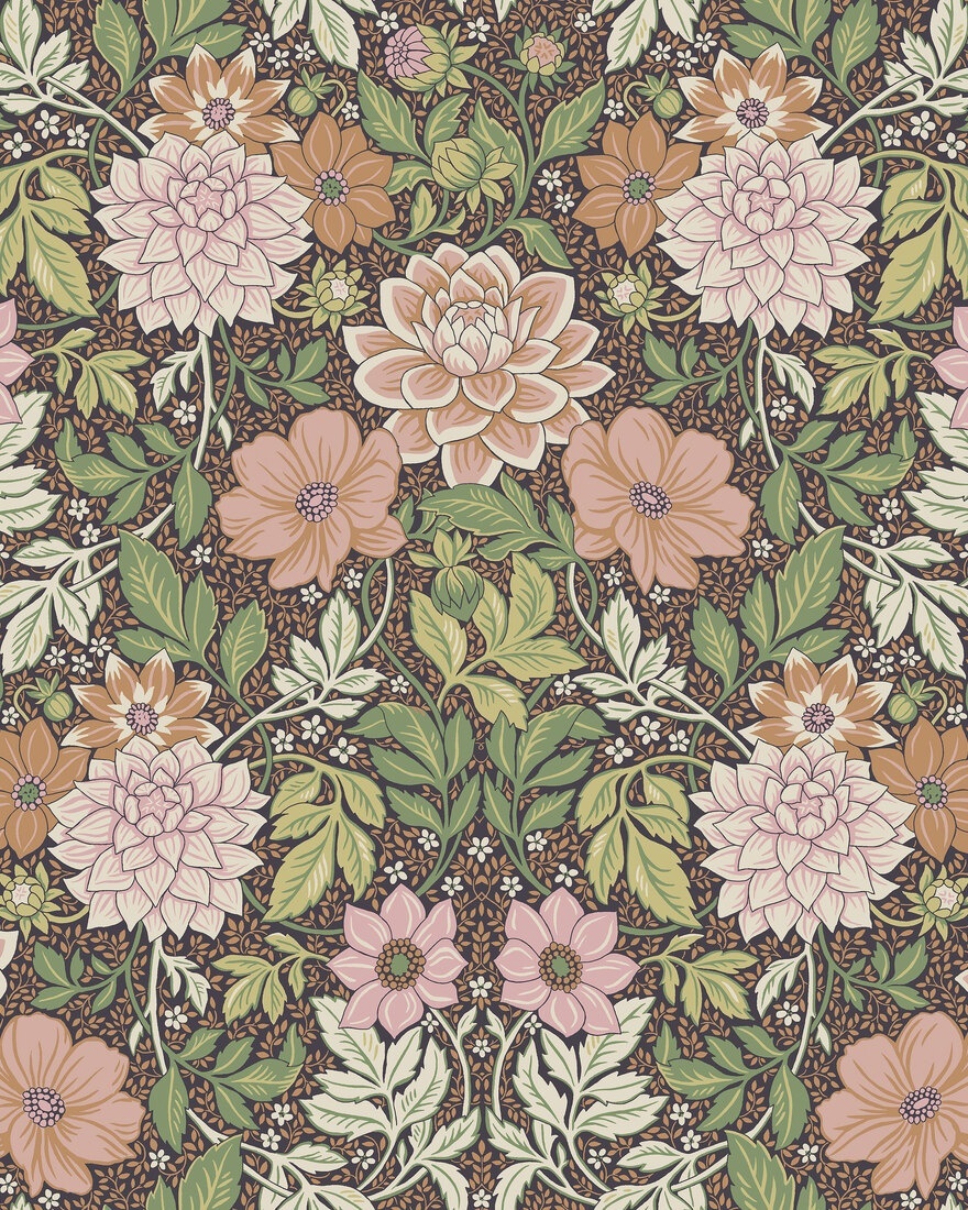 Tapet lavabil, Dahlia Garden 7693, 5.3mp / rola — imaginea 8
