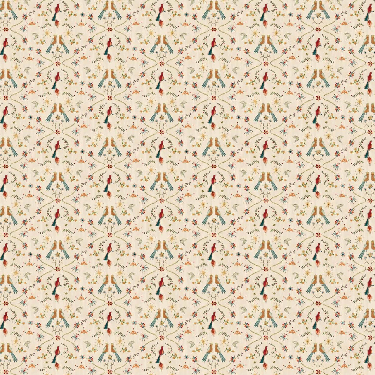 Tapet Metaphoric Birds, Fawn, Coordonne 5mp / rola - 3