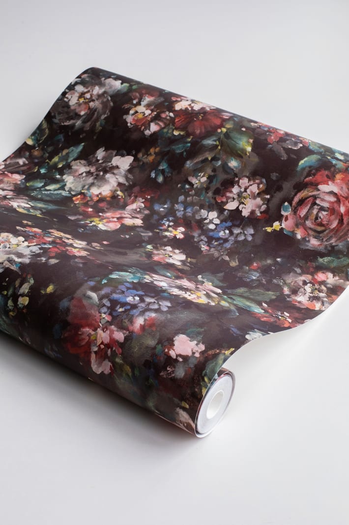 Tapet personalizabil Jardin, Red Velvet, RebelWalls, 5 mp / rola — imaginea 3