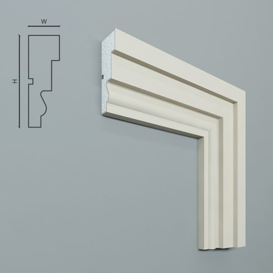 Ancadrament exterior AT19A-15x5x200cm