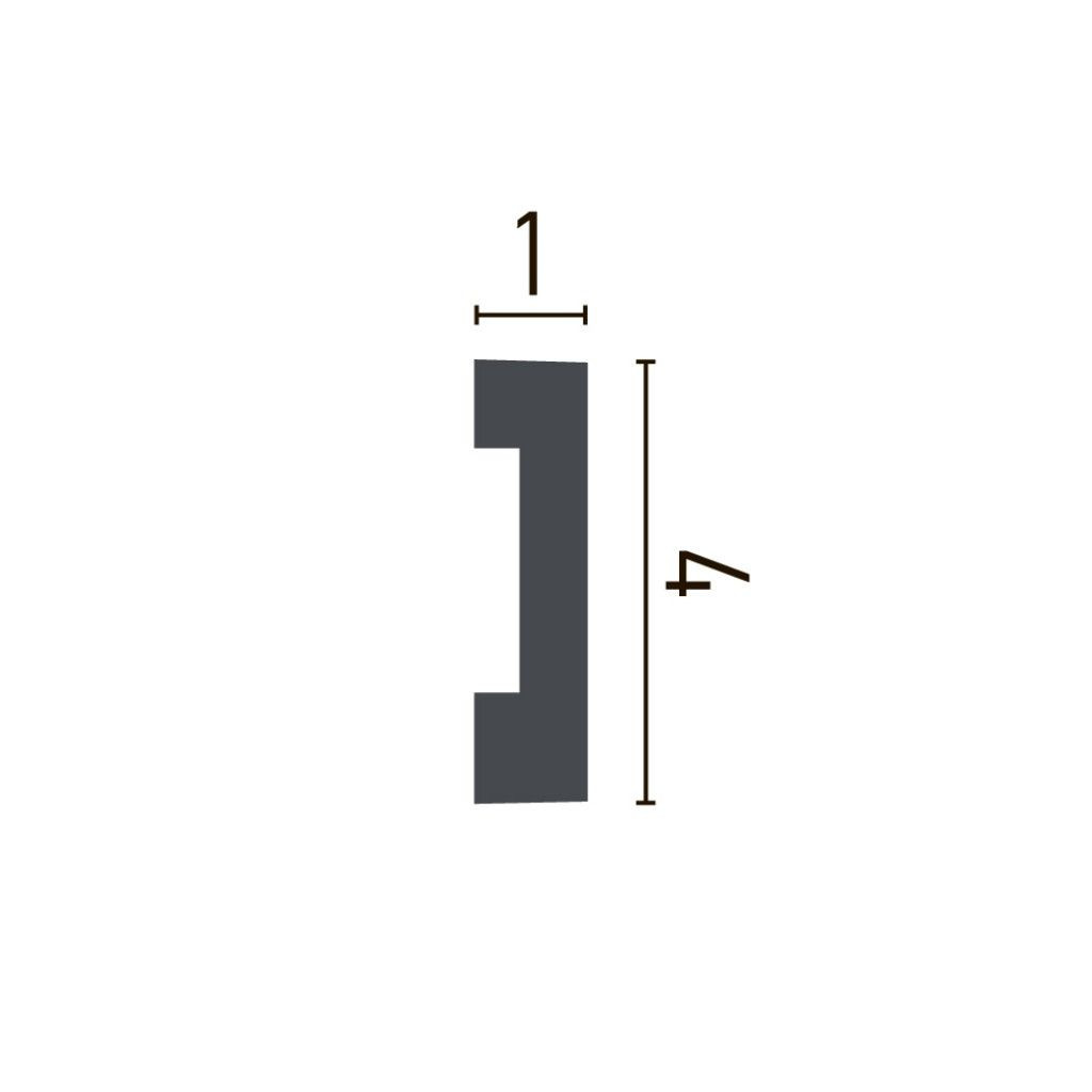 Brau decorativ CR931 - 4x1x200 cm - 2 | YEO