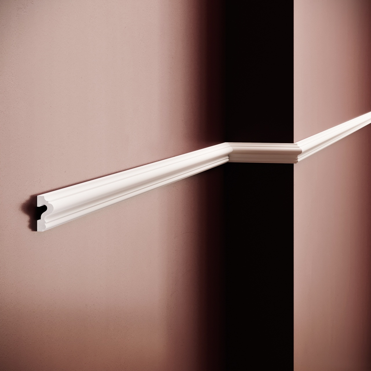 Brau decorativ din polimer rigid B10 - 3.2x1.6x200 cm
