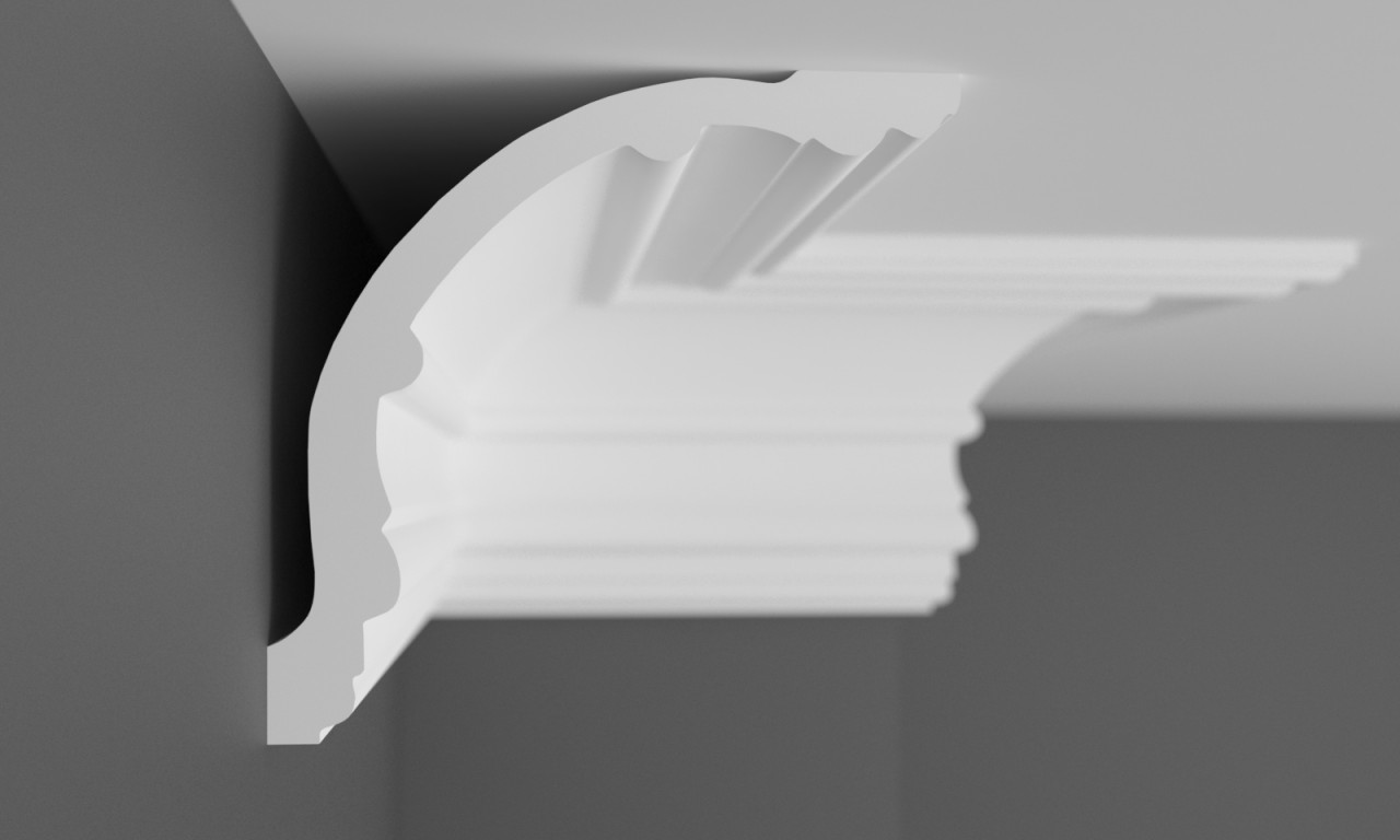 Cornisa decorativa C793 - 12.3x11.8x200 cm - 2 | YEO