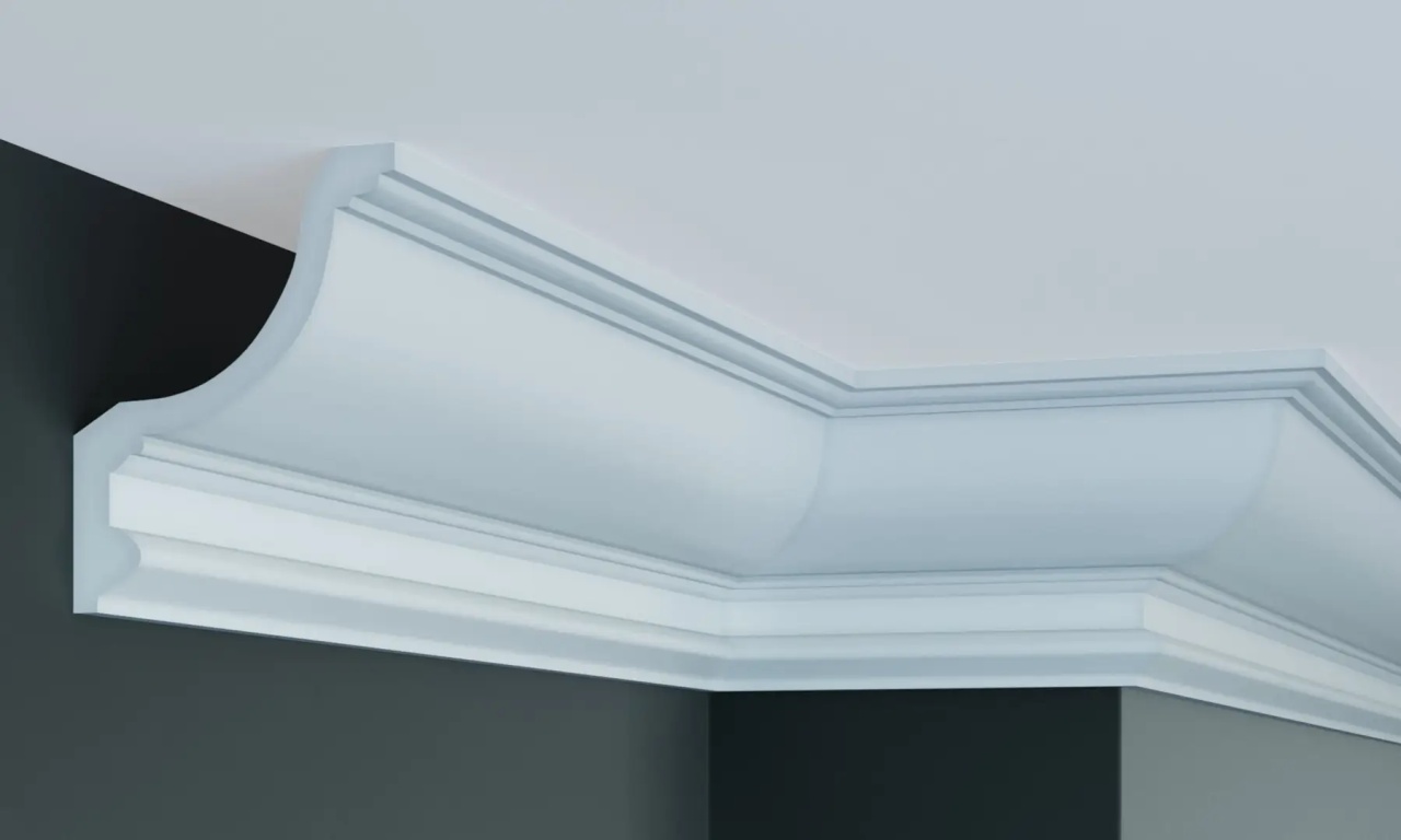 Cornisa decorativa K7 - 15.5x12x240 cm
