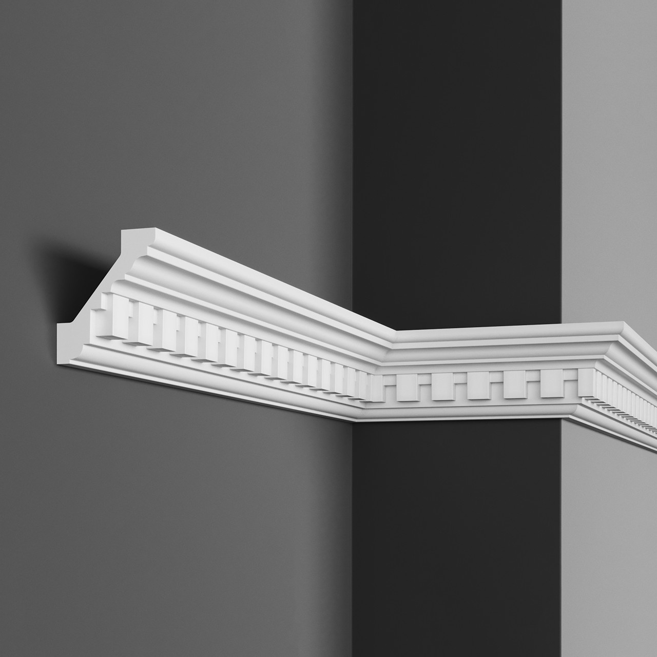 Cornisa poliuretan C710 - 7.6x6.4x200 cm