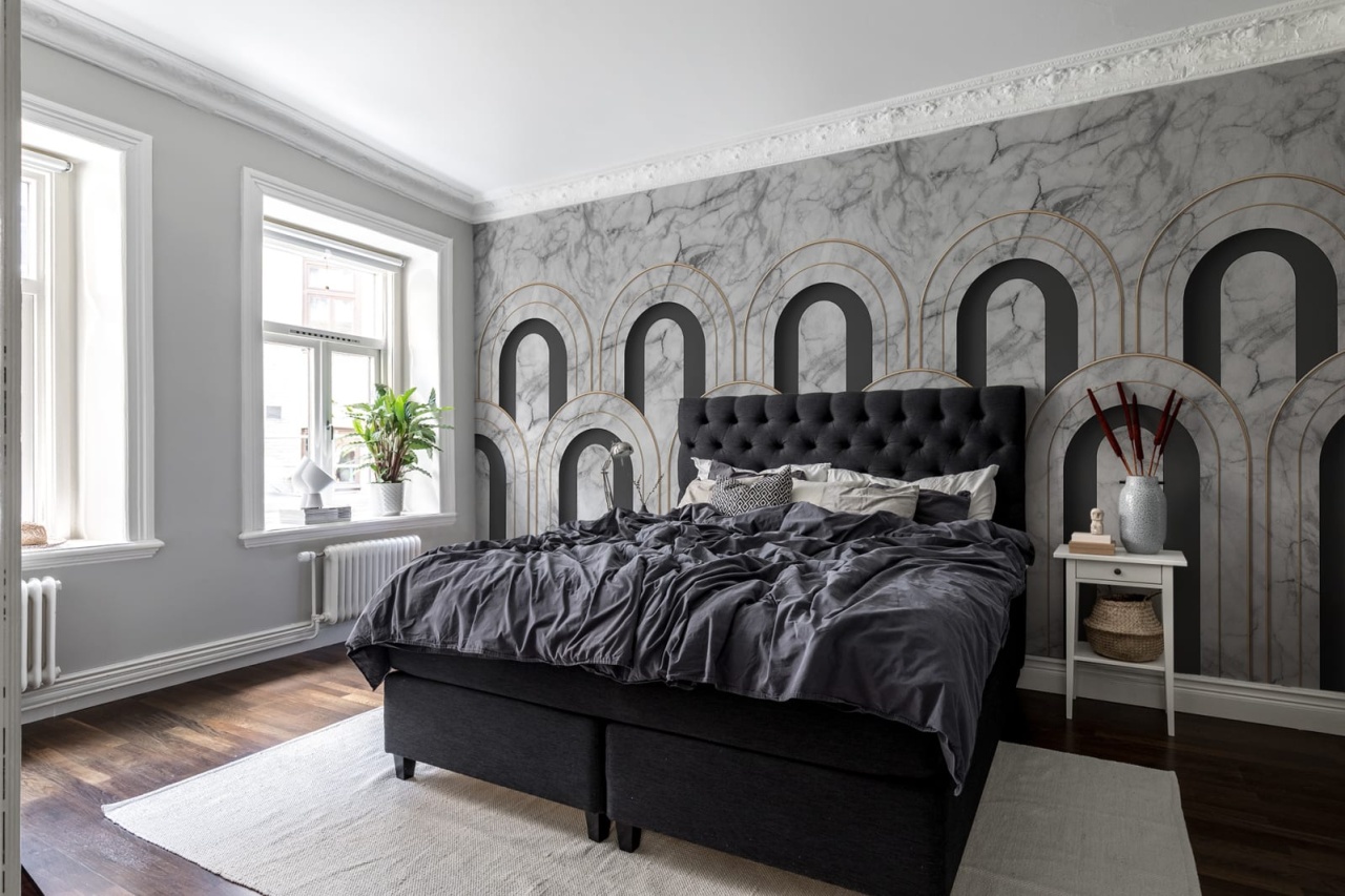 Fototapet, 3D Arch Deco, Marble, Rebel Walls