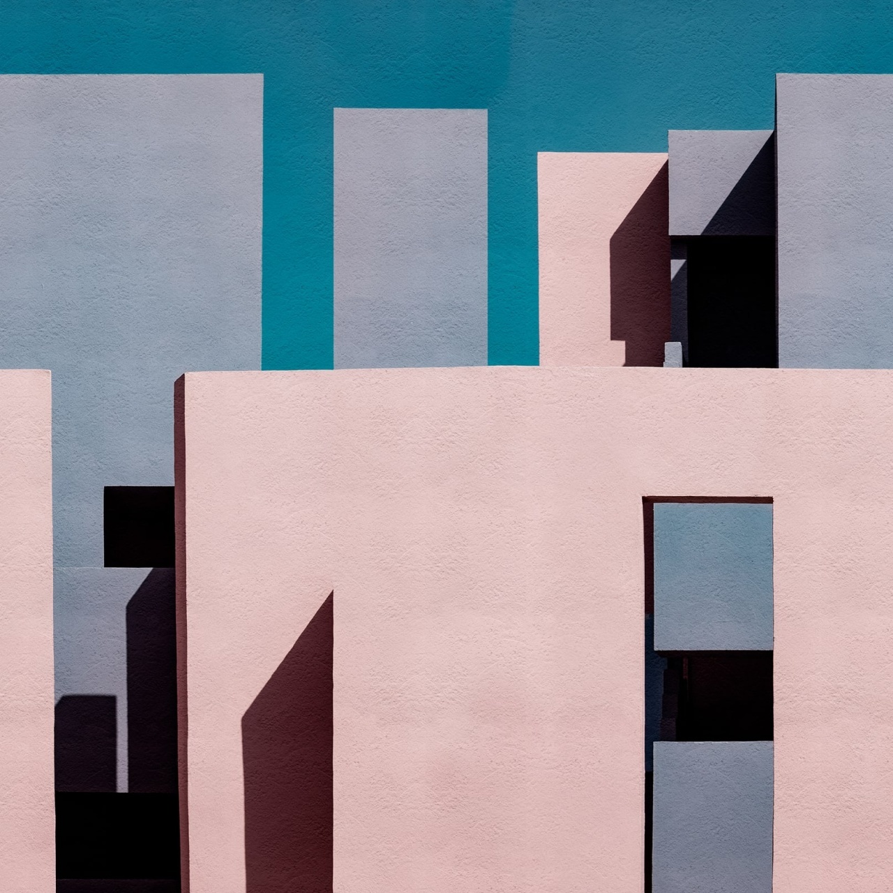 Fototapet, Abstract Building, Pastel, Rebel Walls — imaginea 2