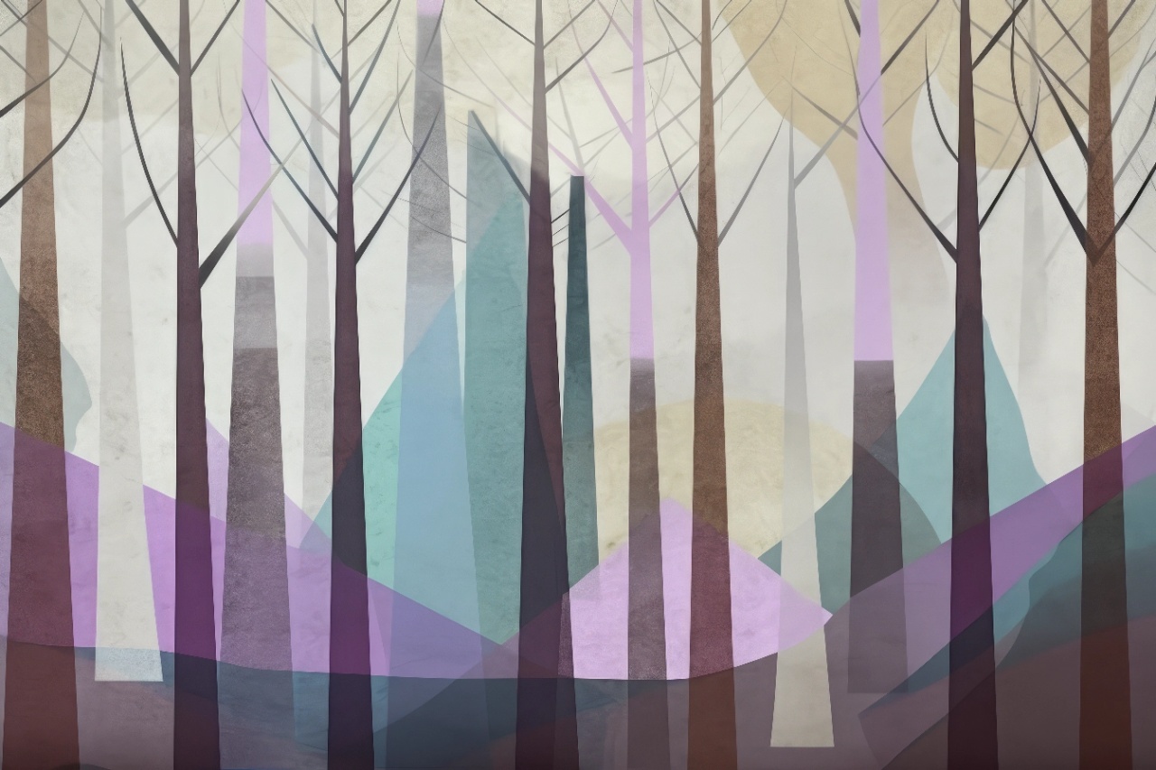 Fototapet Abstract Serenite Reve de la foret Rêve SR104