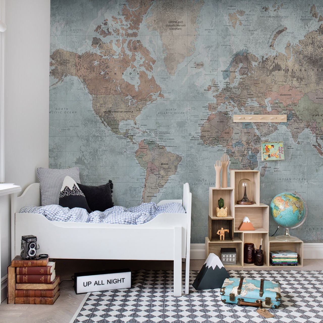 Fototapet, Around the World, Rebel Walls - 3