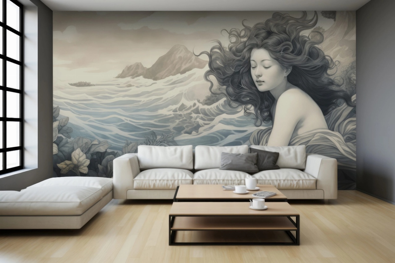 Fototapet Artistic Venus Sirene Rêve VS101 - 2