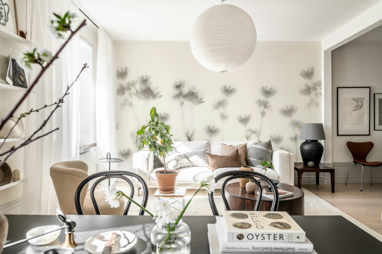 Fototapet, Astrantia, Black & White, Rebel Walls - 3