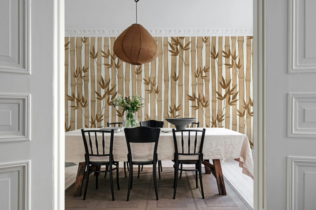 Fototapet, Bamboo Forest, Brown, Rebel Walls - 3