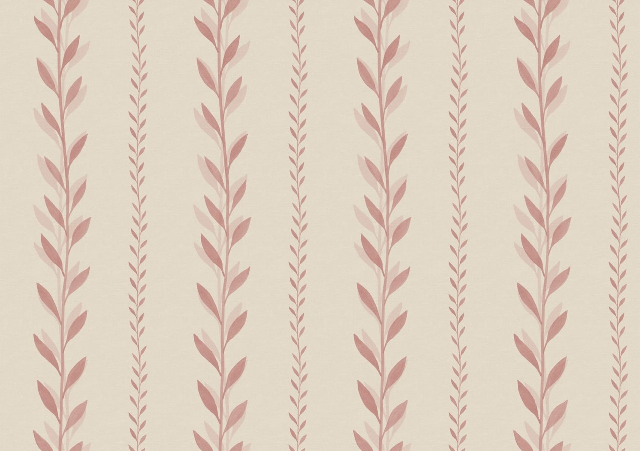 Fototapet, Bayleaf Stripe, Pink, Rebel Walls - 2