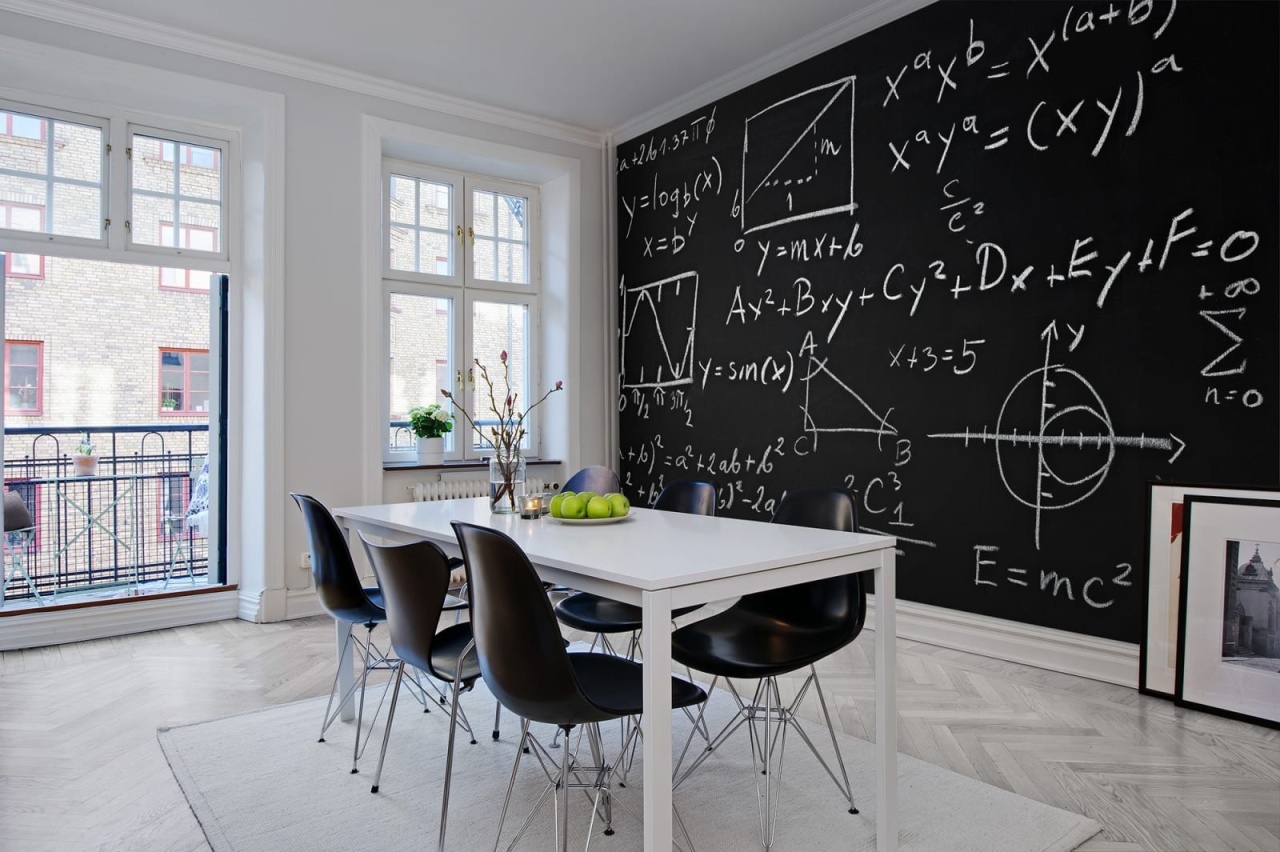 Fototapet, Black board, Rebel Walls