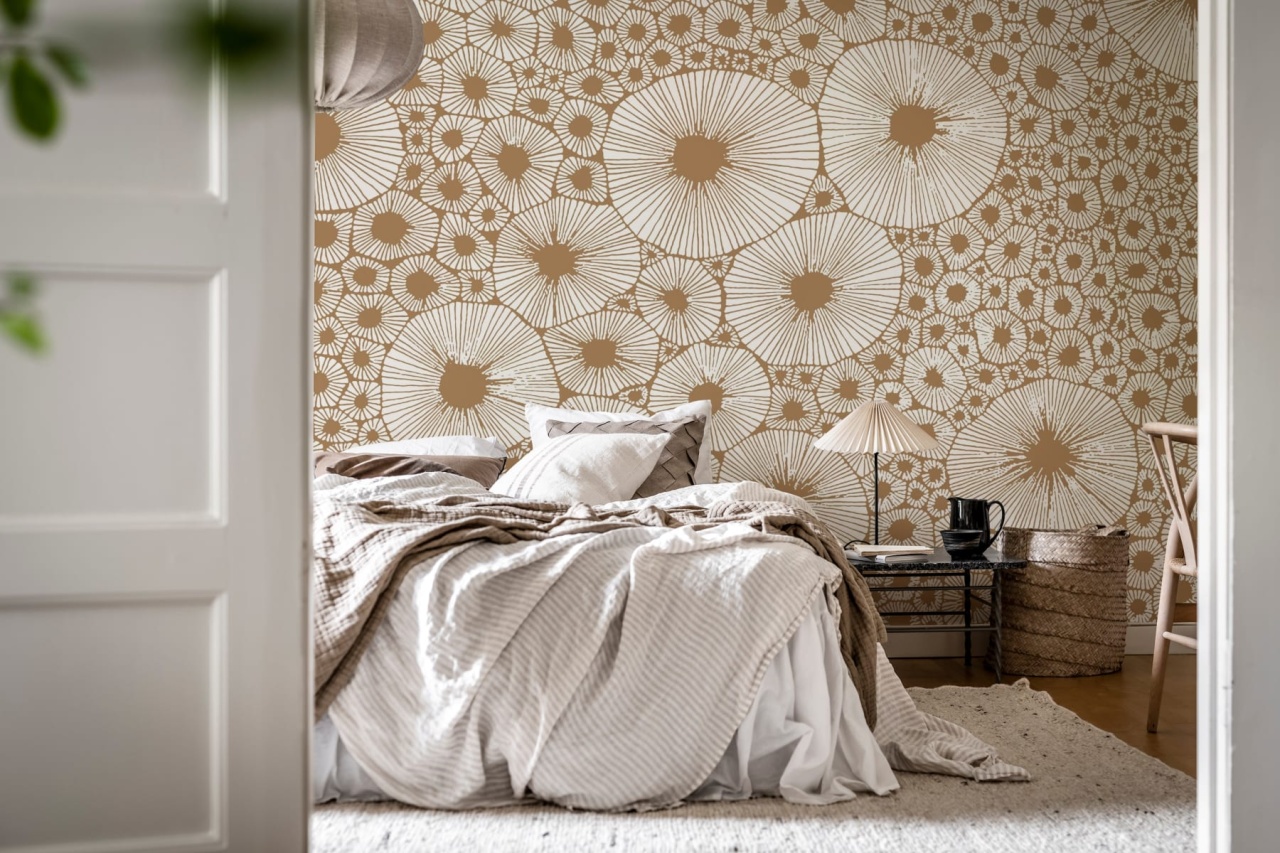 Fototapet, Bold Coral, Brown, Rebel Walls