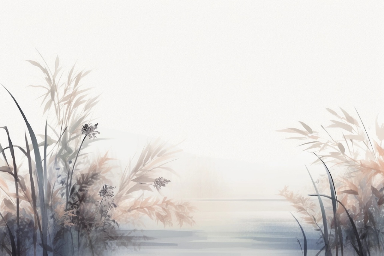 Fototapet Botanic Beige Naturel Serein Rêve BNS200