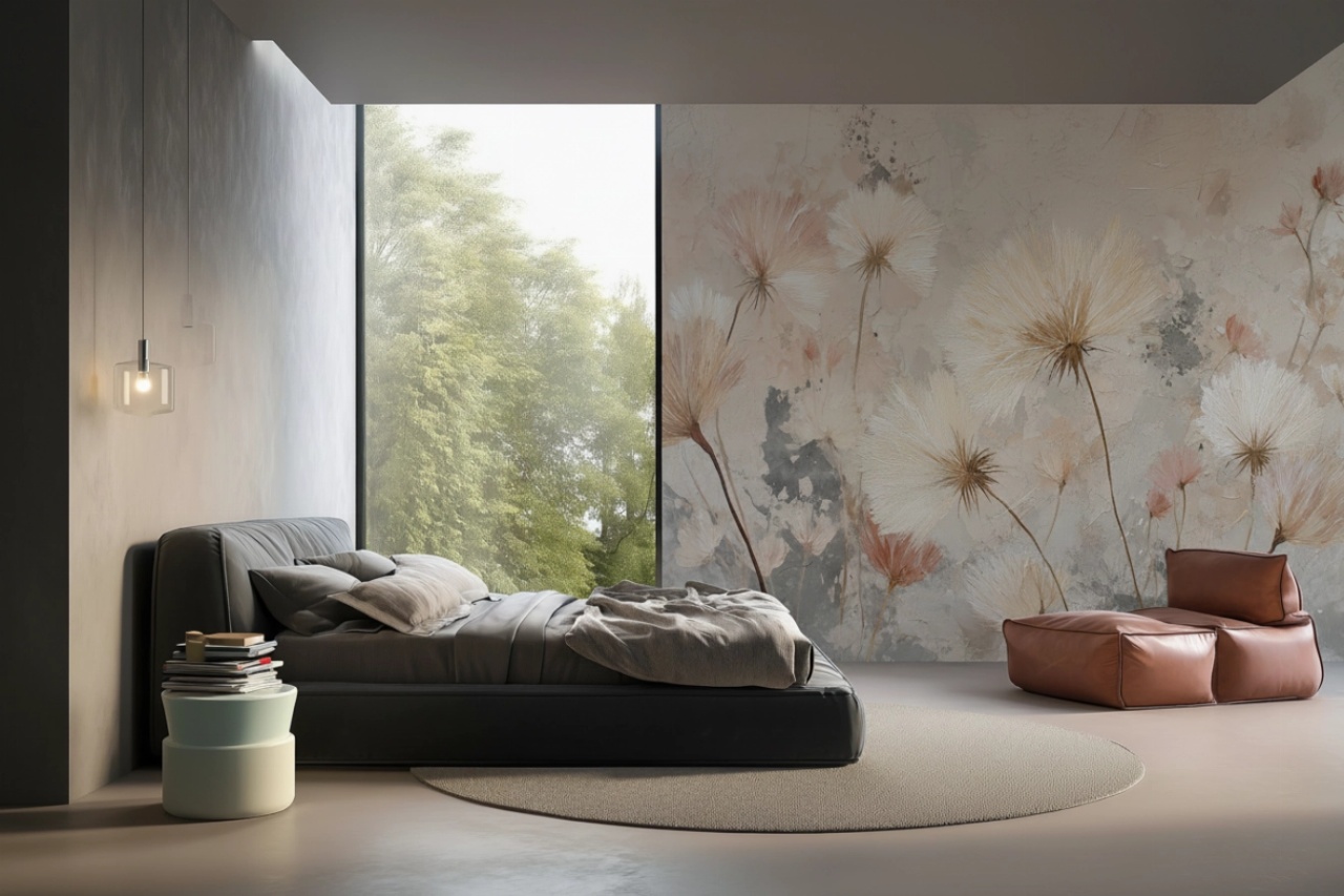 Fototapet Botanic Tendance Pissenlit Rêve TP204 — imaginea 2
