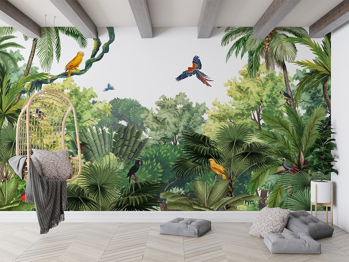 Fototapet Canopy Jungle, Kikki Belle