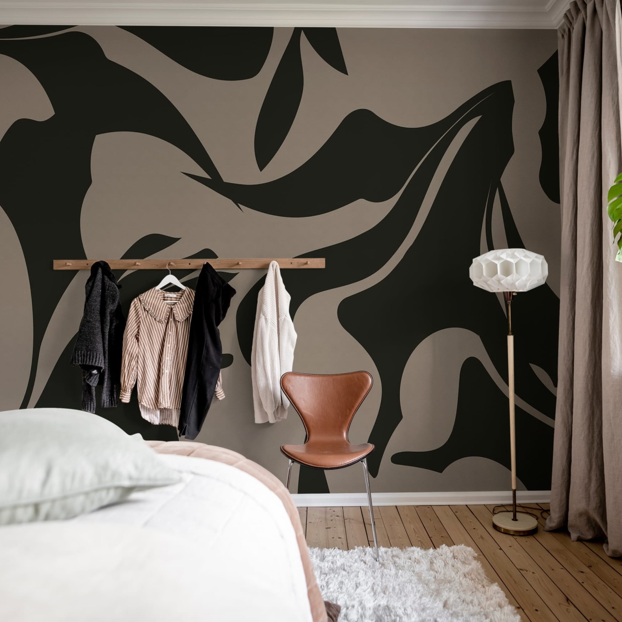 Fototapet, Contrast Art, Brown, Rebel Walls - 3
