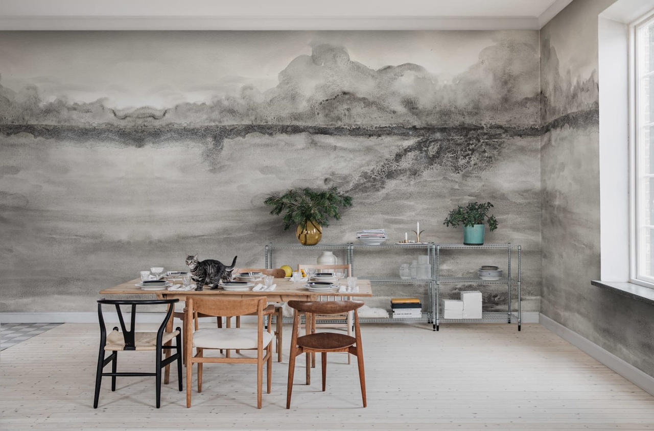 Fototapet, Crystal Waters, Gray, Rebel Walls