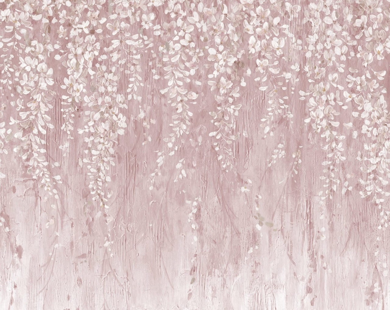 Fototapet, Draped Blossoms, Pink, Rebel Walls - 2