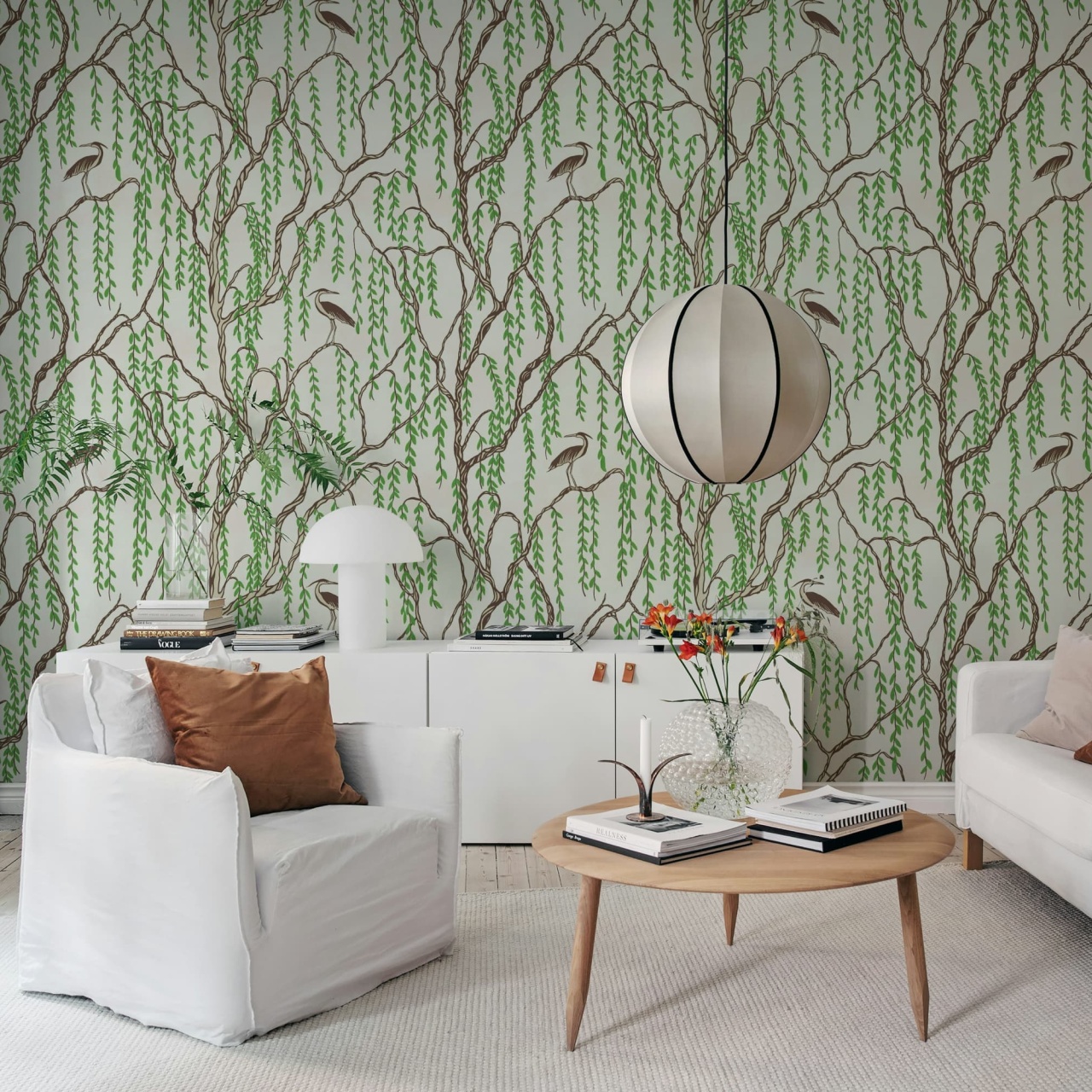 Fototapet, Droptree, Beige, Rebel Walls - 3