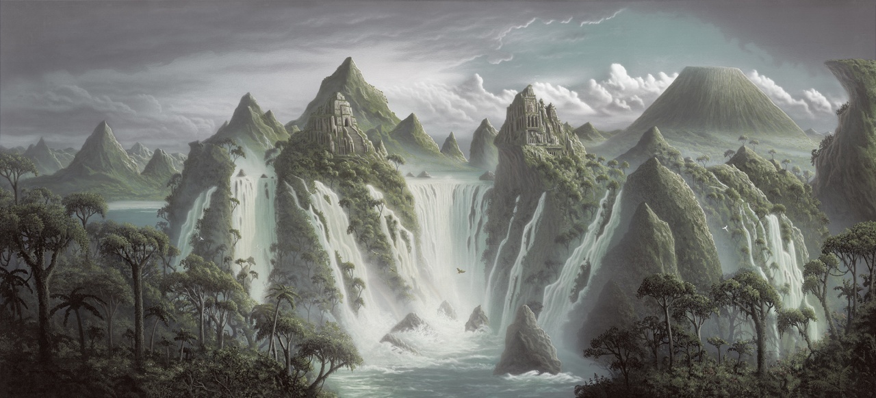 Fototapet, Fantasy World, Dusk, Rebel Walls - 2