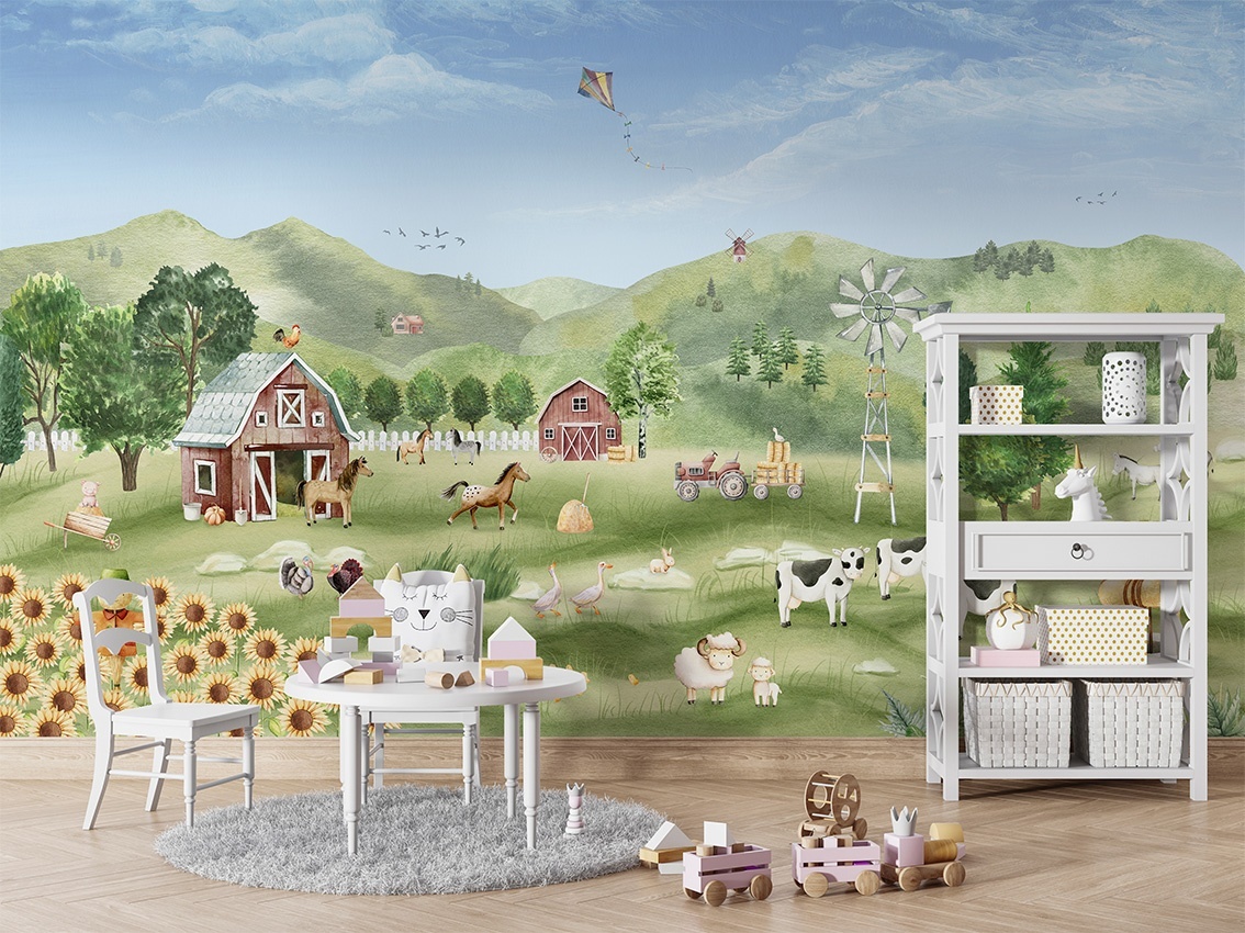 Fototapet Farm Joy, Oliver Robins - 4