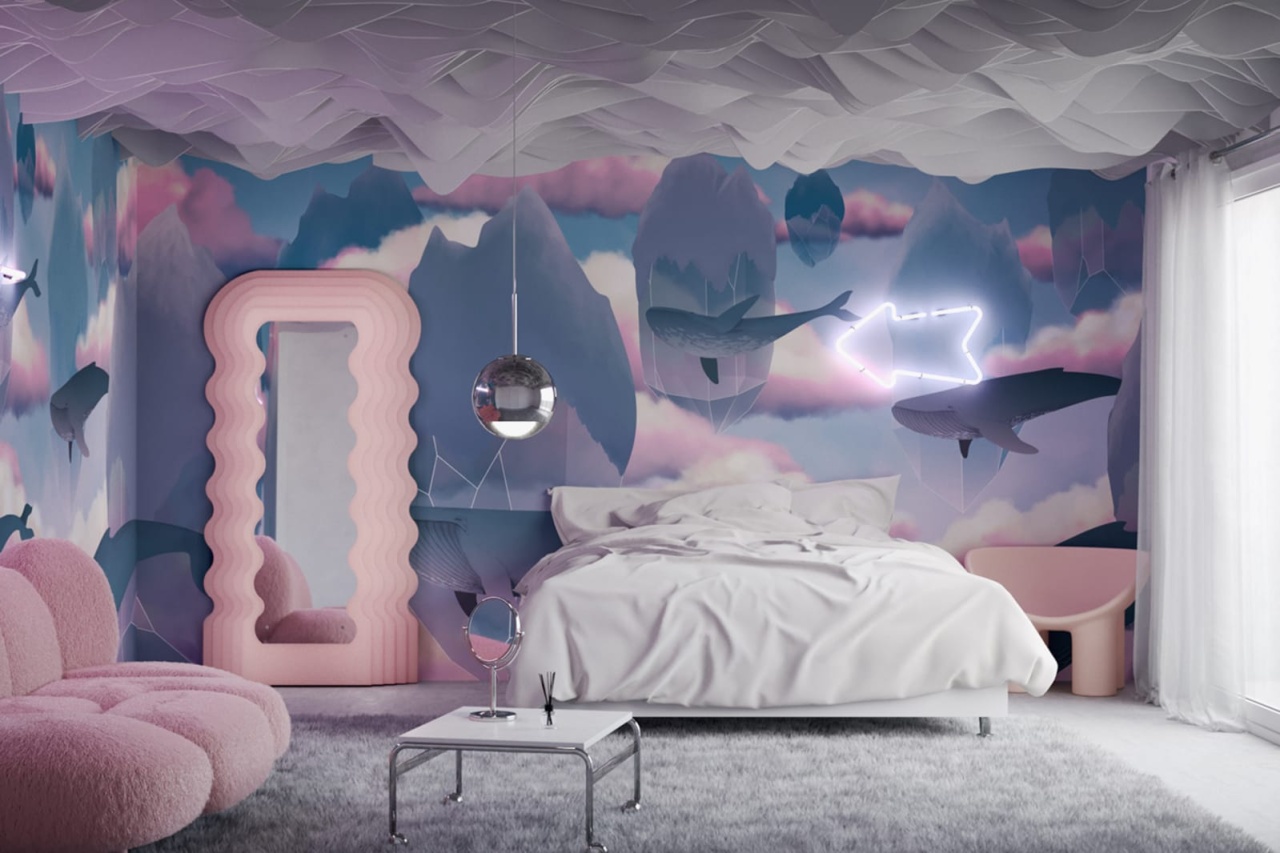 Fototapet, Floating Diamonds, Rebel Walls