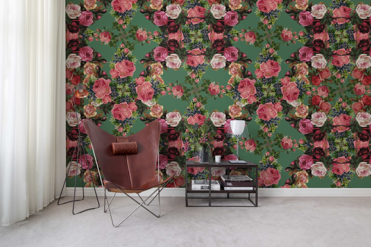 Fototapet, Floral Frida, Garden, Rebel Walls