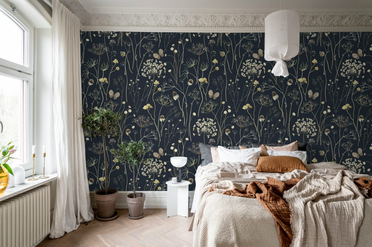 Fototapet, Flower Garden, Midnight, Rebel Walls - 3