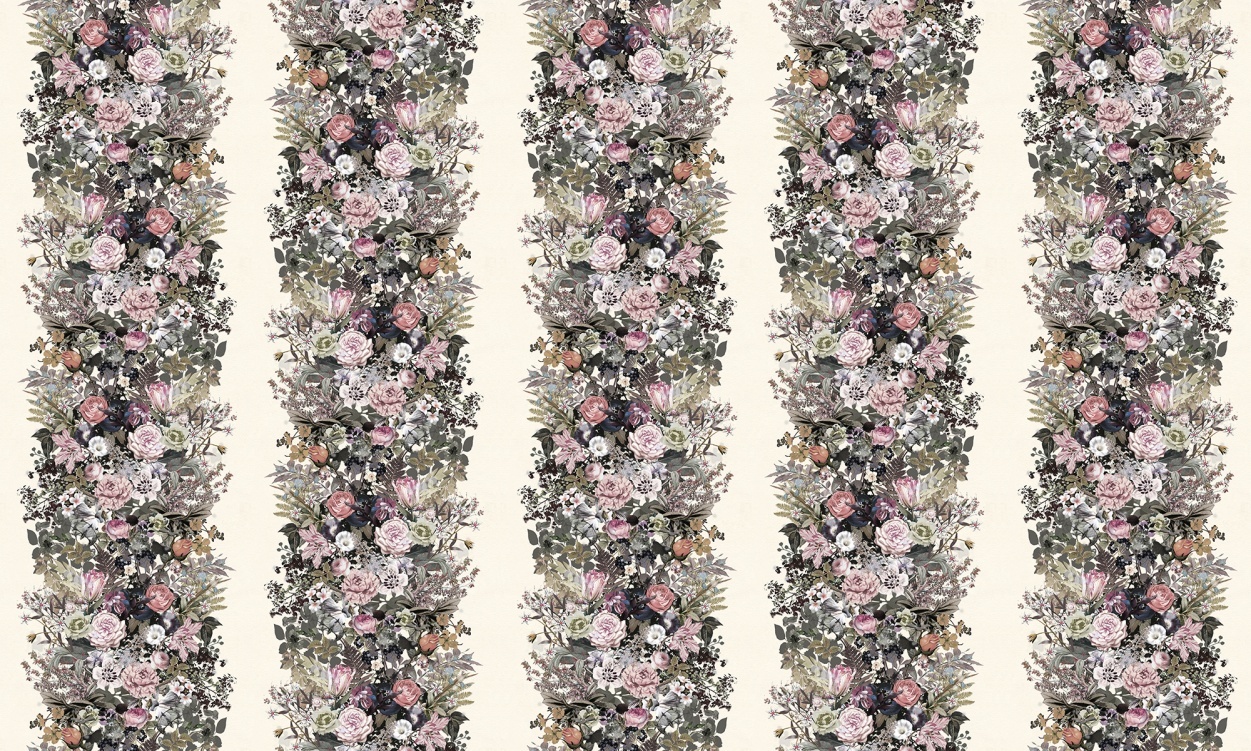 Fototapet, Flowerbed, Vintage, Rebel Walls - 2