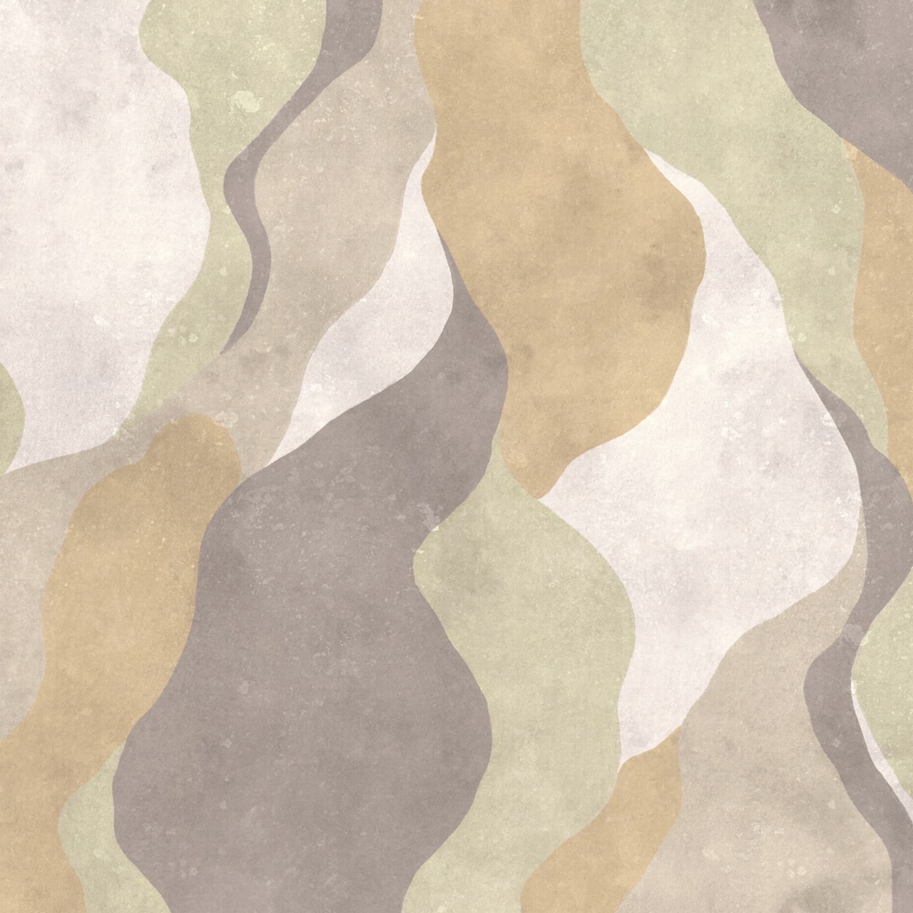 Fototapet, Flowing Forms, Pastel, Rebel Walls - 2