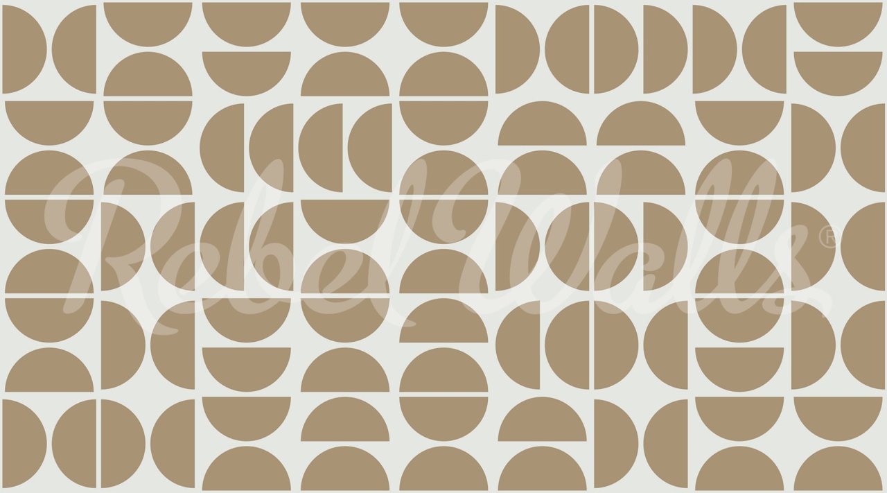 Fototapet, Geometry Shapes, Beige, Rebel Walls - 2