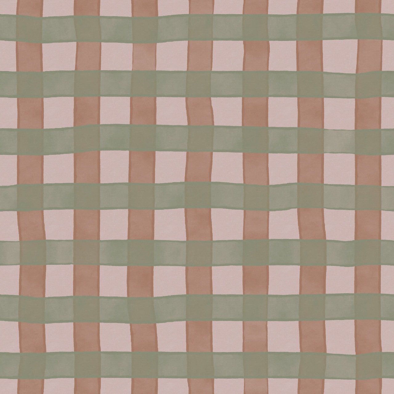 Fototapet, Gingham, Pink, Rebel Walls - 2