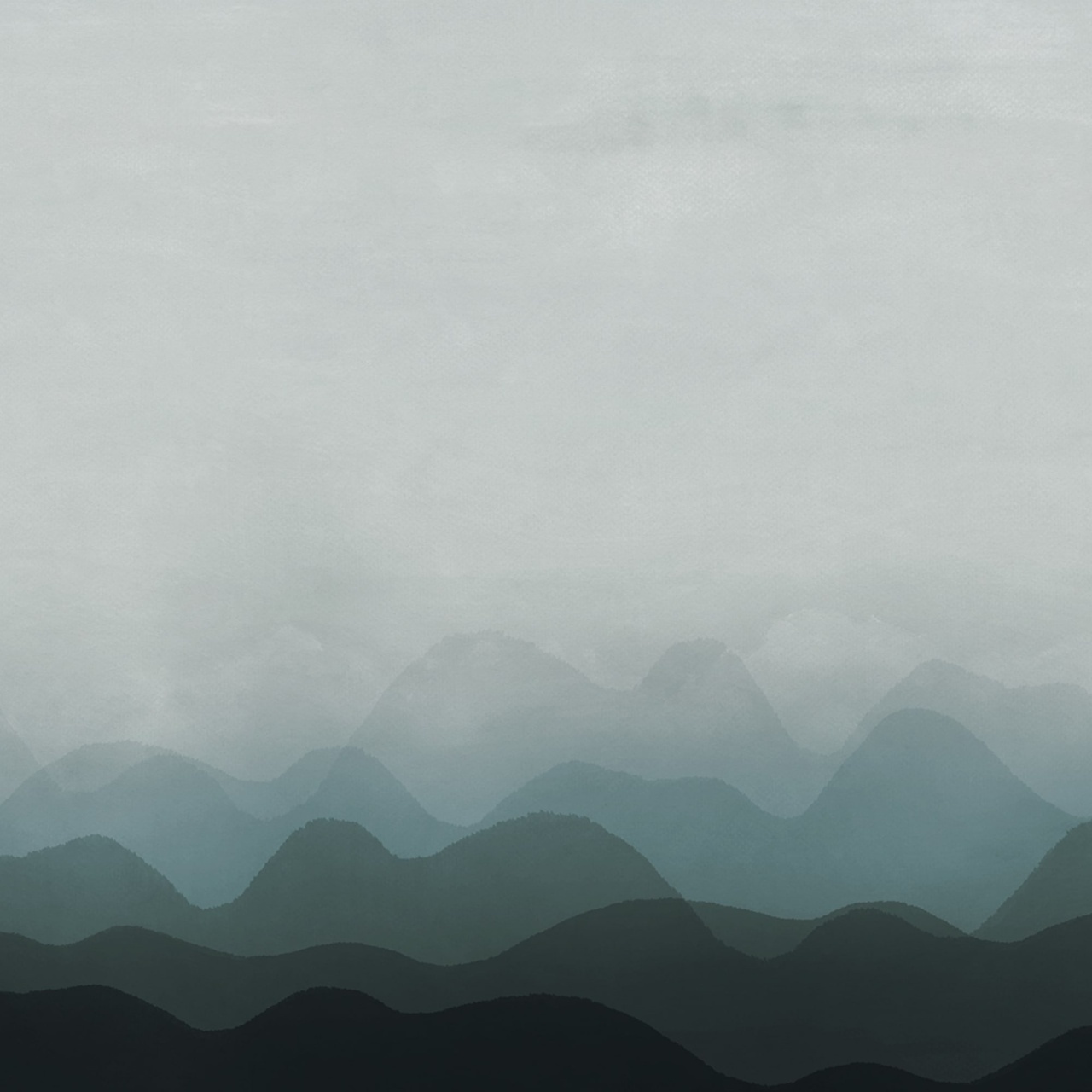 Fototapet, Gradient Flow, Blue, Rebel Walls - 2