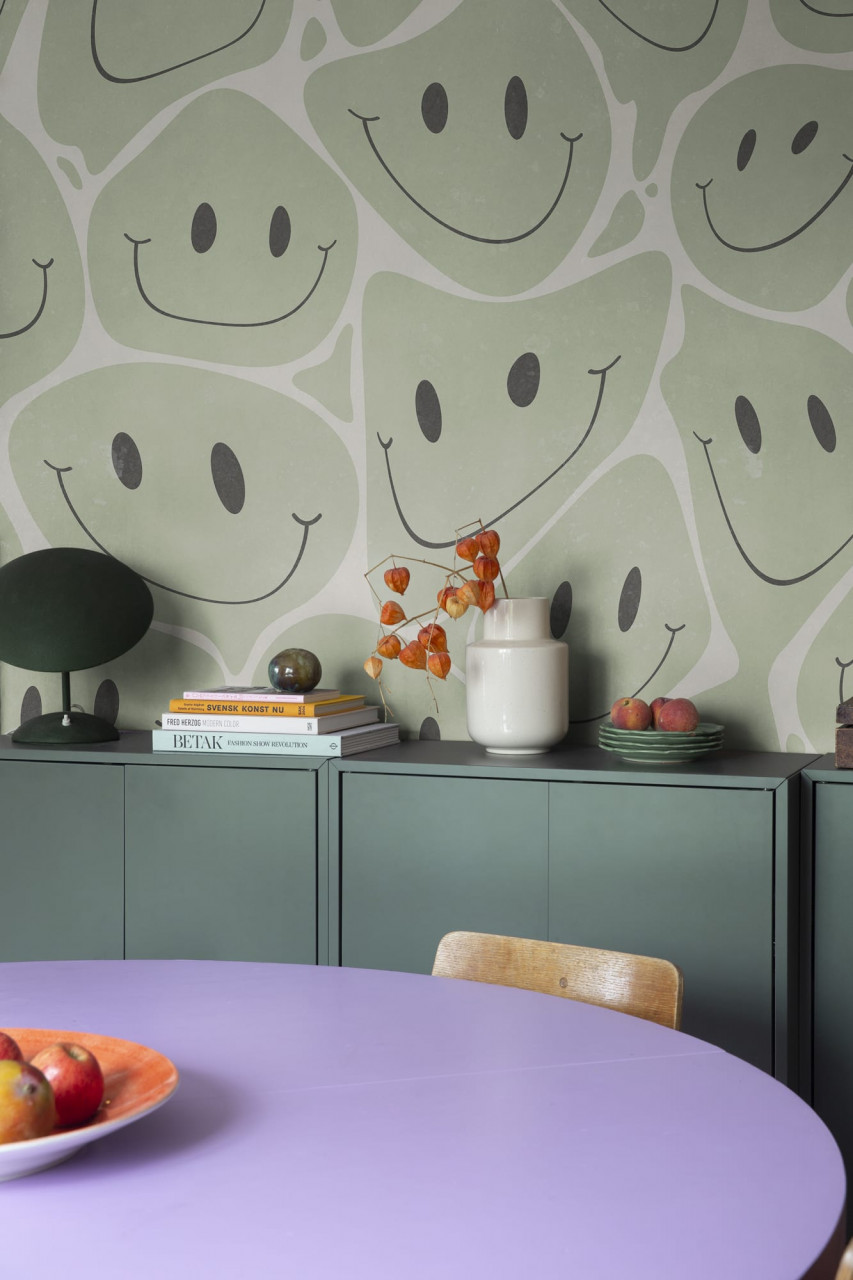 Fototapet, Happy Rebel Green, Rebel Walls