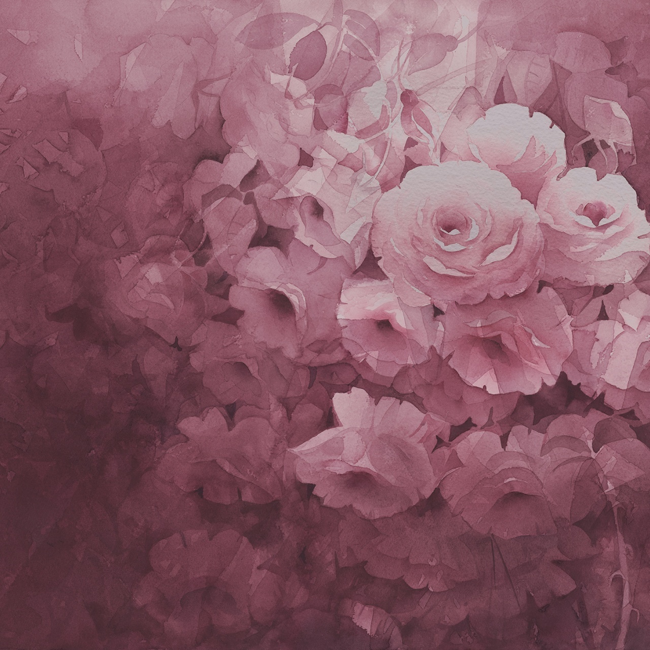 Fototapet, Harmony, Fuchsia, Rebel Walls - 2