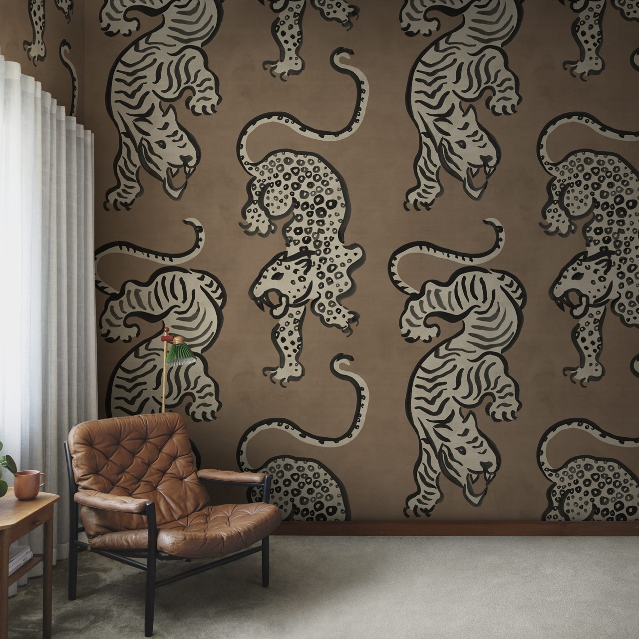 Fototapet, Ink Tiger, Rust, Rebel Walls - 3