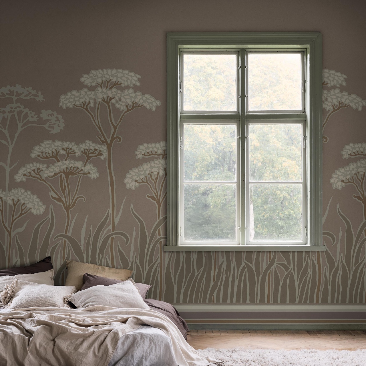 Fototapet lavabil, Achillée Art Nouveau 9692W — imaginea 5