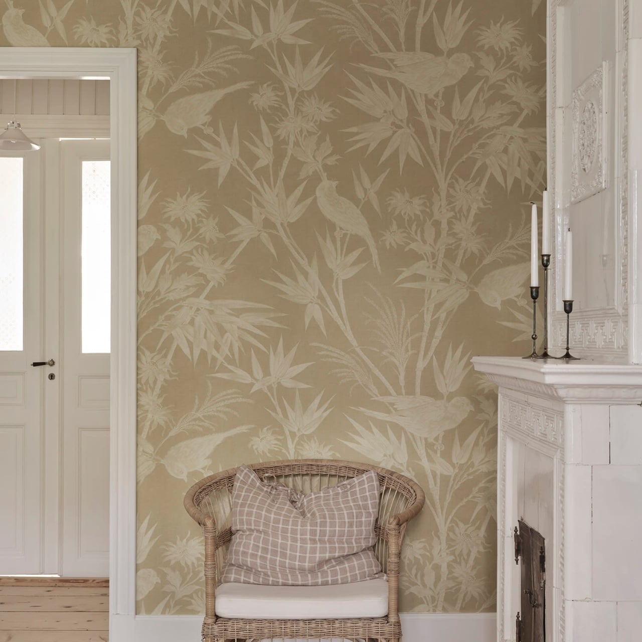 Fototapet lavabil, Celeste Mural, Beige, Sandberg - 3
