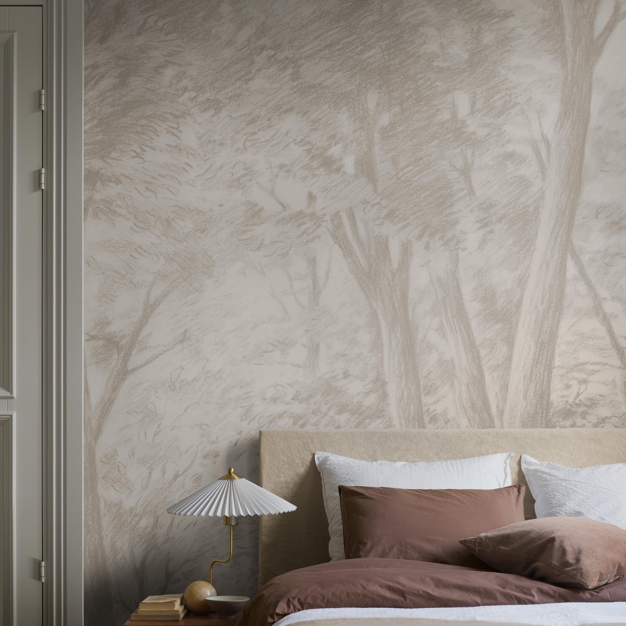 Fototapet lavabil, Sketch of Trees 9631W — imaginea 6