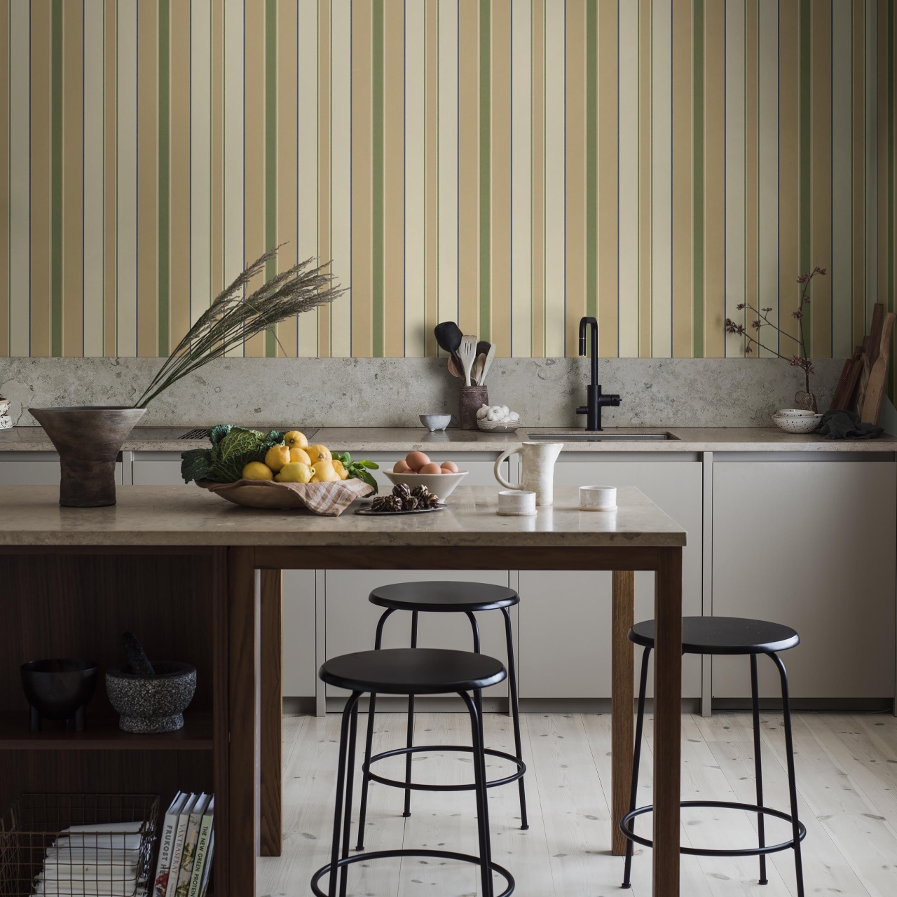 Fototapet lavabil, Stockholm Stripe 9789W — imaginea 4