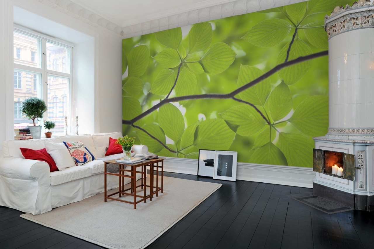 Fototapet, Leaves, Rebel Walls
