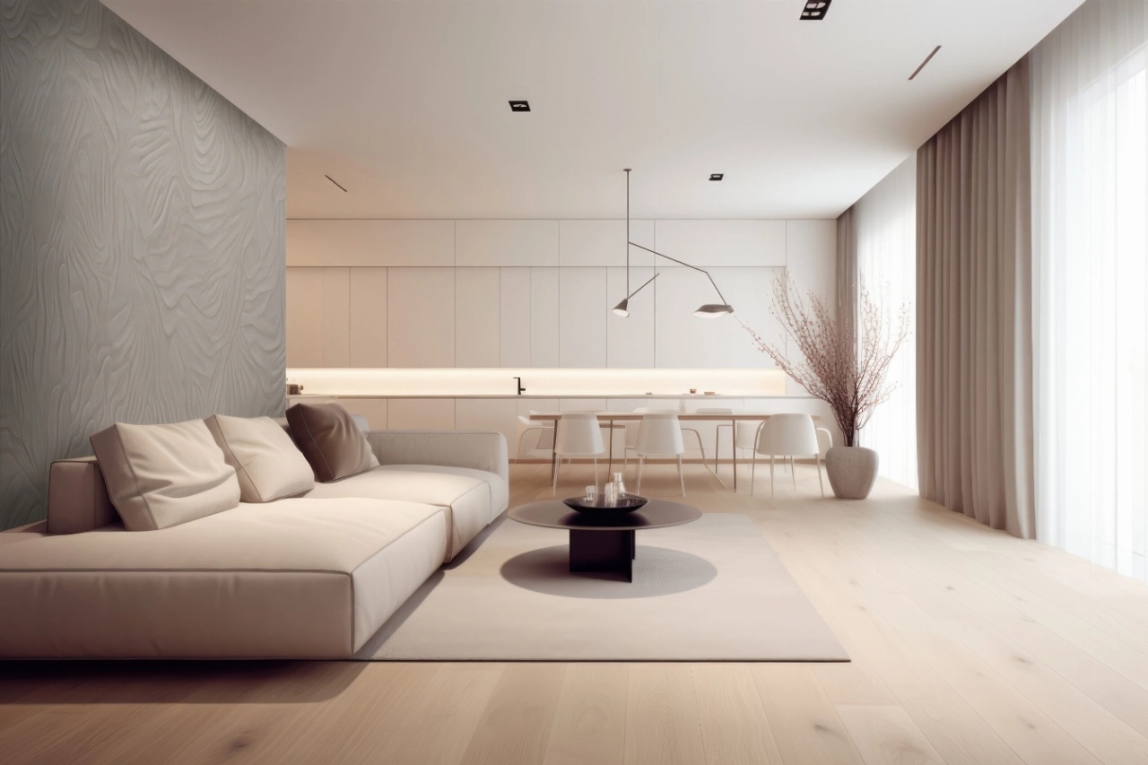 Fototapet Minimalist Serenite Fumee Rêve SF103 — imaginea 2