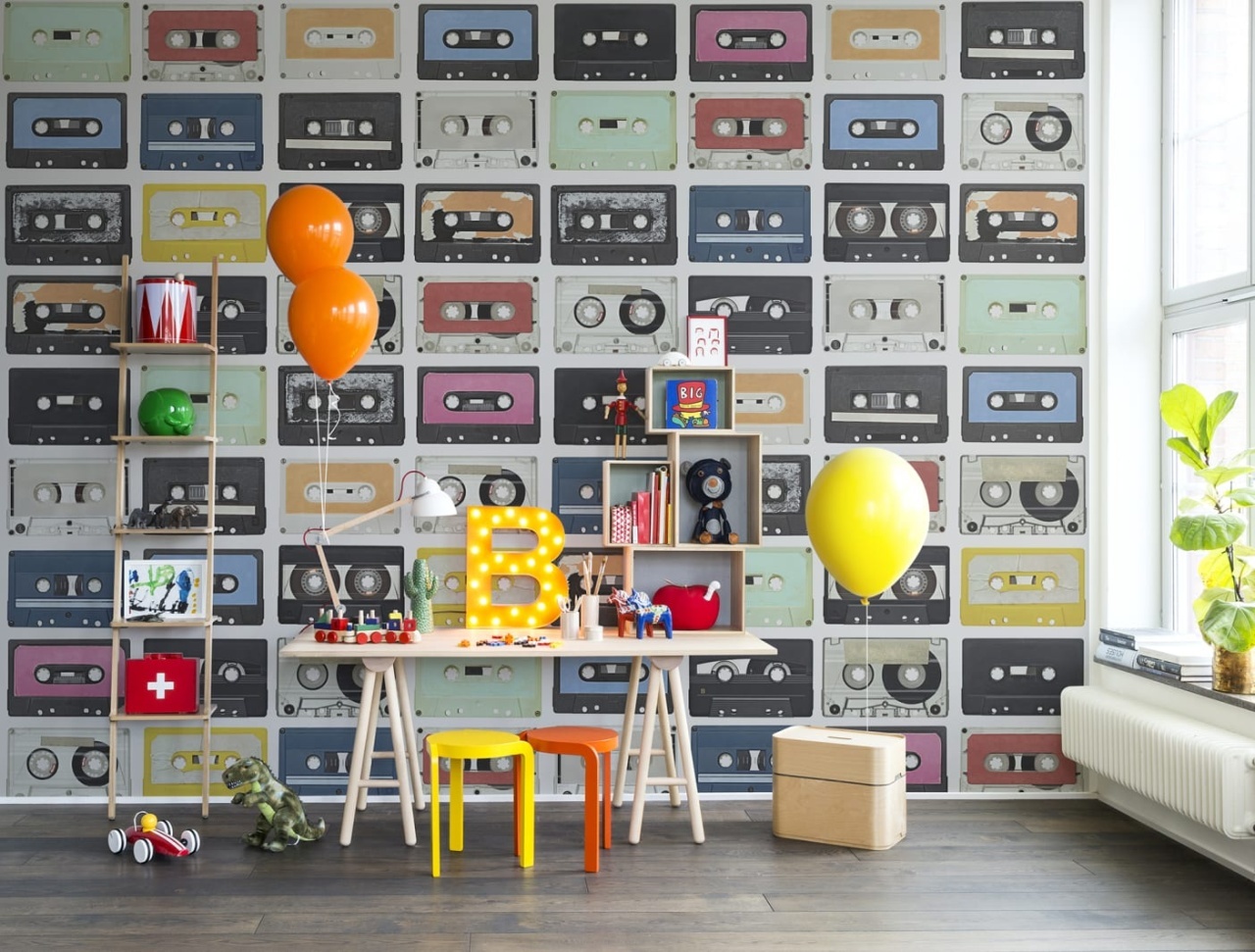 Fototapet, Mixed Tape, Rebel Walls - 5